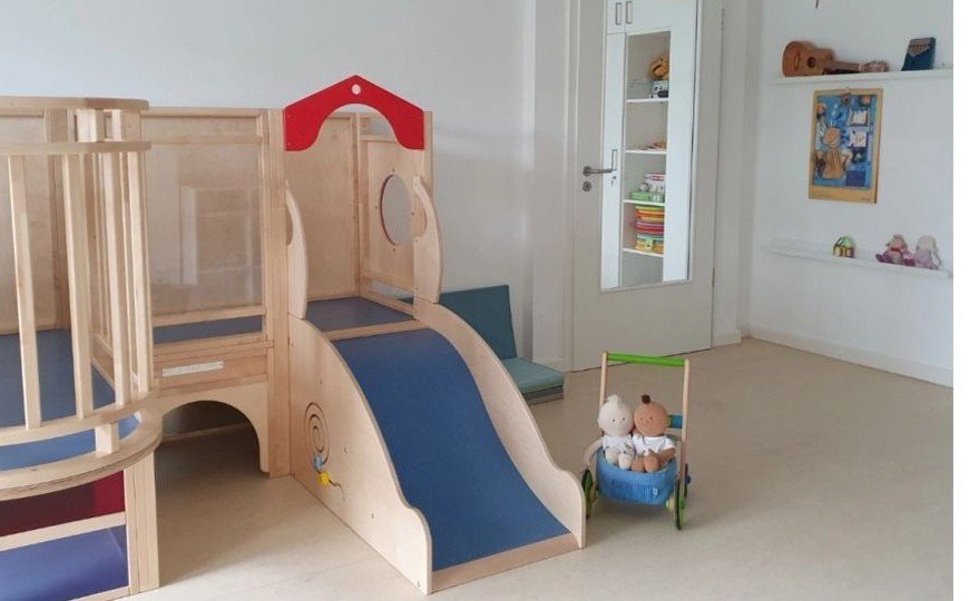 Kletterlandschaft aus Holz