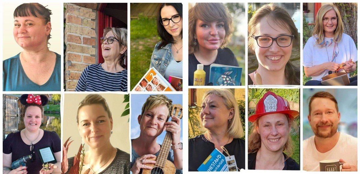 Portraits des TraumWerkstatt-Teams